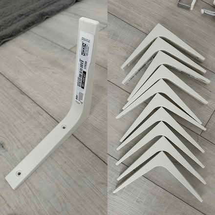 Photo of free 10 x IKEA ekby brackets for shelf (New Eltham SE9) #1