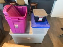 Photo of free plastic storage bins (SOMA san francisco) #1