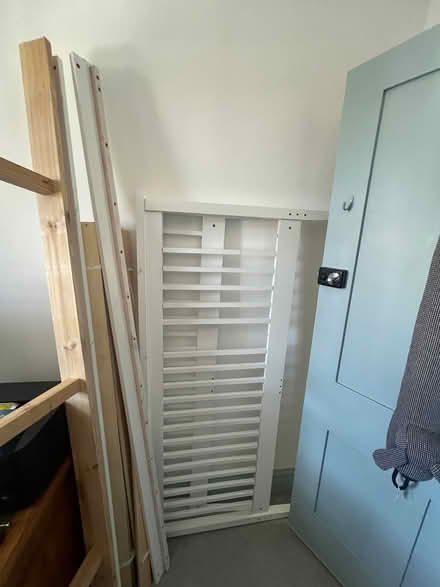 Photo of free King bed-frame&mattress 200cm/150cm (NW3) #1