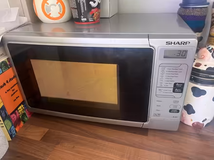Photo of free Sharp 800w microwave (Bramley LS13) #2