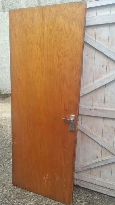 Photo of free Heavy duty fire door with lock. As seen! (Byfleet KT14) #1