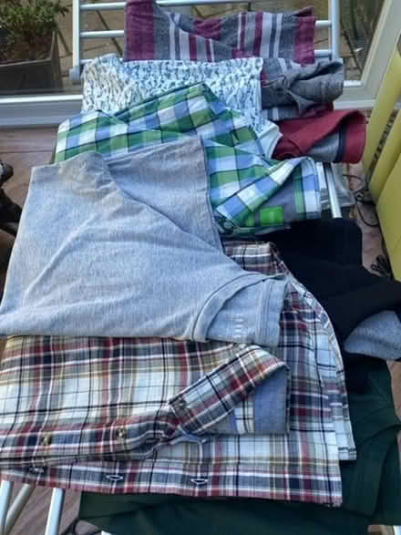 Photo of free Men’s polo shirts, t-shirts & shirts (Stockland Green B23) #1