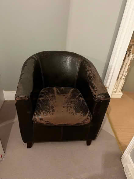 Photo of free Leather Armchair (Penge BR3) #1
