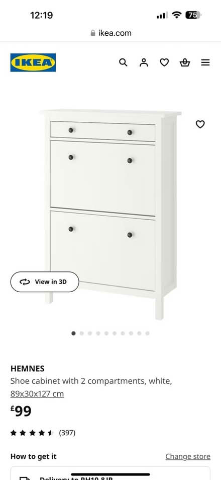 Photo of free Hermes shoe rack (Crawley RH10) #1