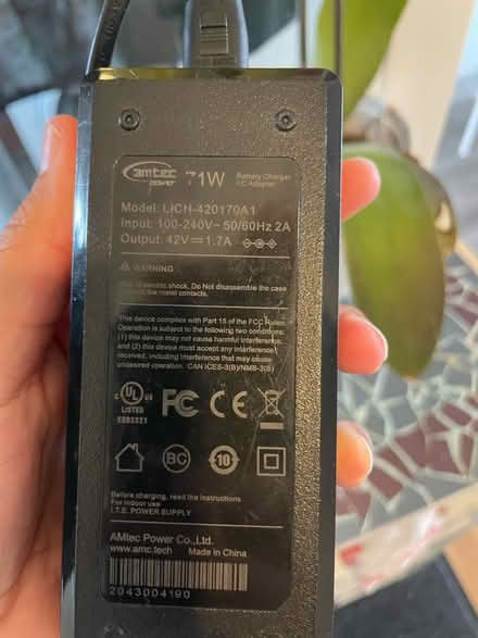Photo of free Spare Charger (Roehampton. SW15) #3