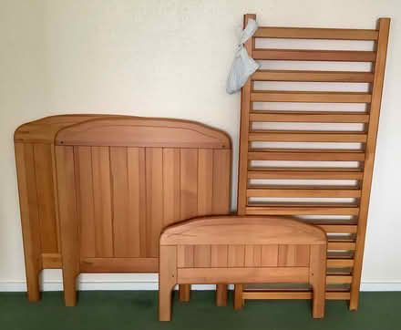 Photo of free Wooden Cot (Solihull B91) #1