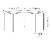 Photo of free IKEA corner table (Herne Hill SE24) #2