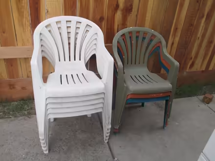 Photo of free 8 Outdoor Chairs (Foothill Farms 95842) #1