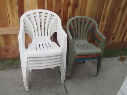 Photo of free 8 Outdoor Chairs (Foothill Farms 95842) #1