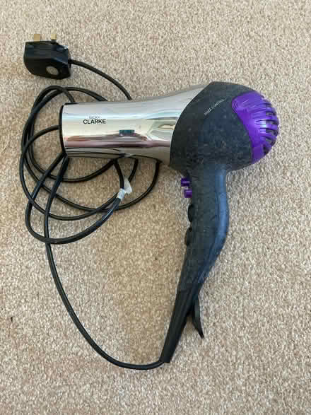 Photo of free Working Nicky Clarke Hairdryer (South Ockendon RM15) #1