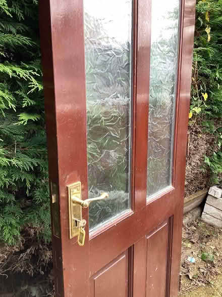 Photo of free Solid wood door (Market Drayton.) #2