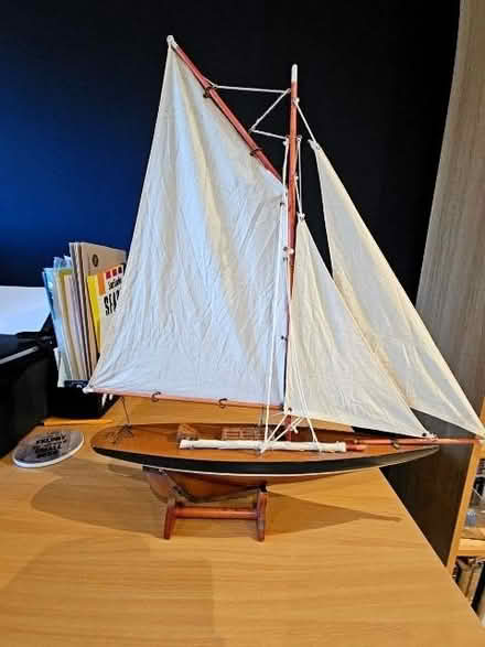 Photo of free Wooden Boat with sails (Chesham HP5) #1