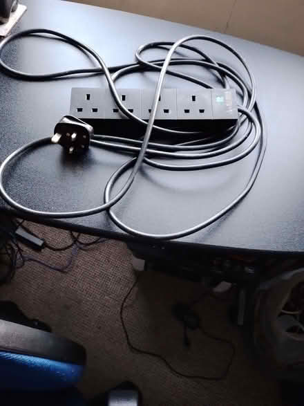 Photo of free Black 4 way extension with 3m lead (Leeds LS28) #1