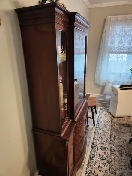 Photo of free Antique China Cabinet (Highland Park, Upper Darby PA.) #2