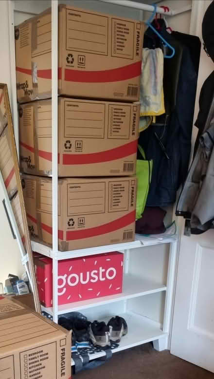 Photo of free Flat pack open wardrobe (Chorlton M21) #1