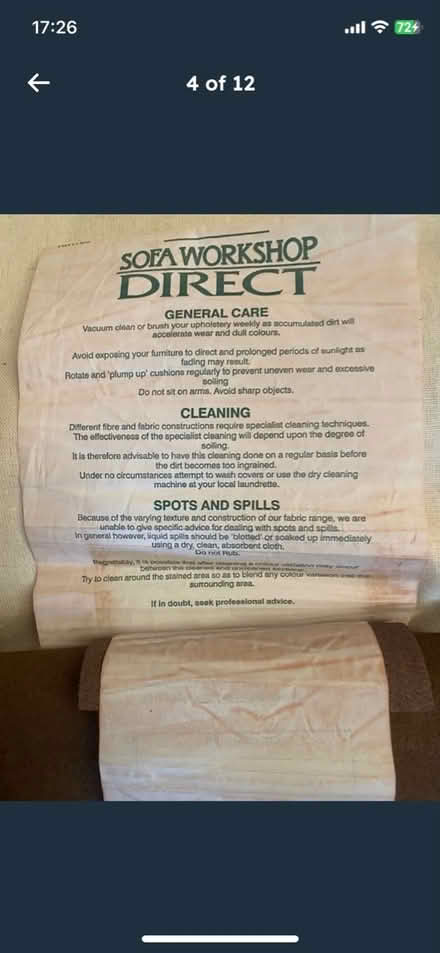 Photo of free Double sofa bed ( Sofa Workshop) (EH111RN) #4