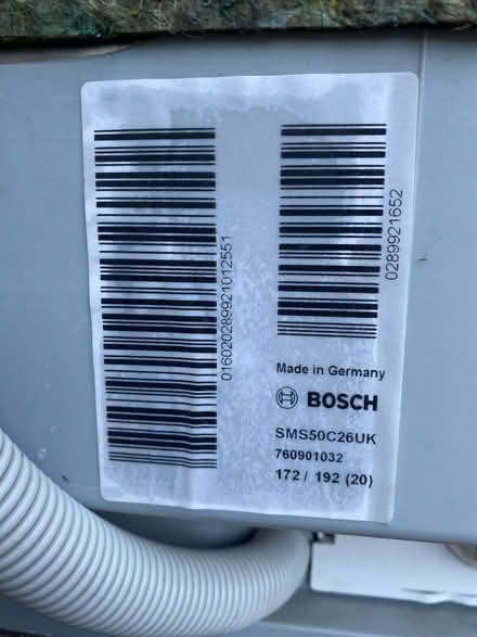 Photo of free Bosch dishwasher (Exeter EX4) #3