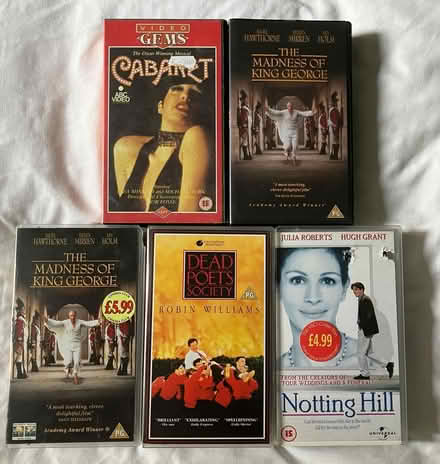 Photo of free Pre-recorded VHS tapes (De Parys MK40) #1