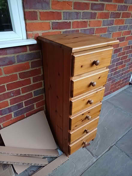 Photo of free wood chest of drawers (Chalfont St Giles HP8) #1