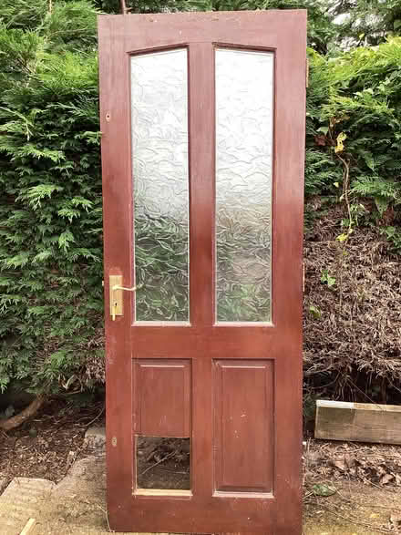 Photo of free Solid wood door (Market Drayton.) #1