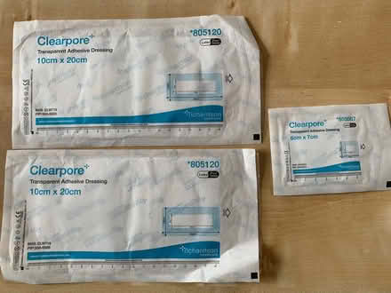 Photo of free Clearpore dressing - within date (Croydon centre CR0) #2