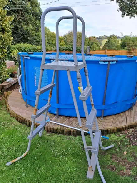 Photo of free 12ft above ground pool (Tiverton) #3