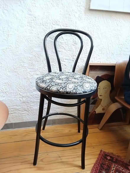 Photo of free Bentwood stool (3705 N Lincoln Ave.) #1
