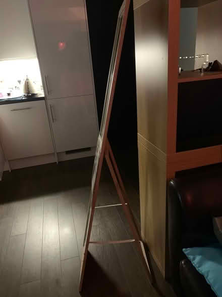 Photo of free Freestanding mirror - has cracks (Goodge Street W1) #2