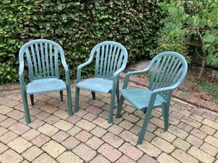 Photo of free 3 x garden chairs (CT5) #2