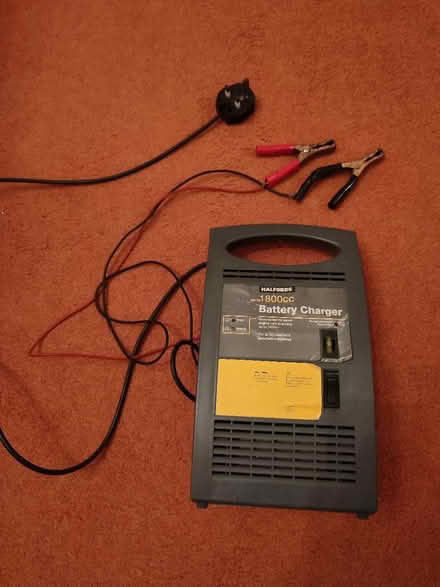 Photo of free Halfords car battery charger (Reading RG2 (Shinfield Road)) #4