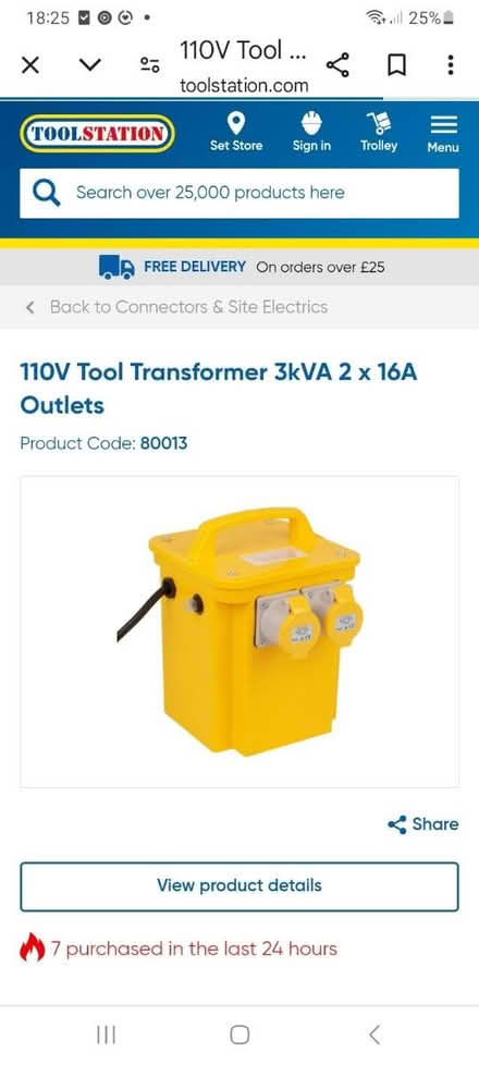 Photo of 110v Transformer (Farnborough Orpington) #1