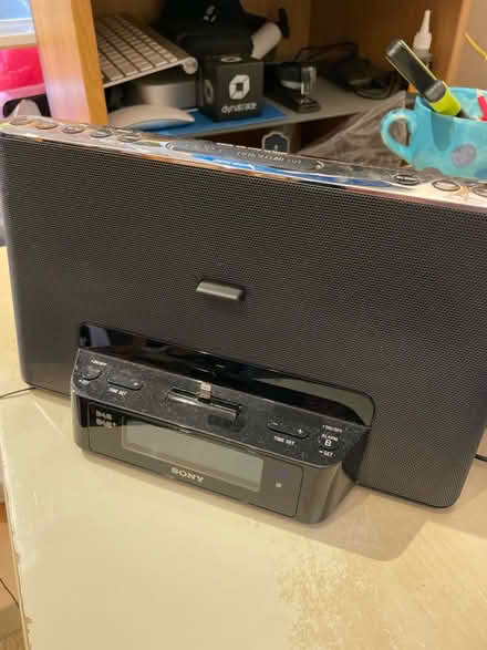Photo of free Sony DAB clock/radio + iPhone port (GU5 Gomshall) #3