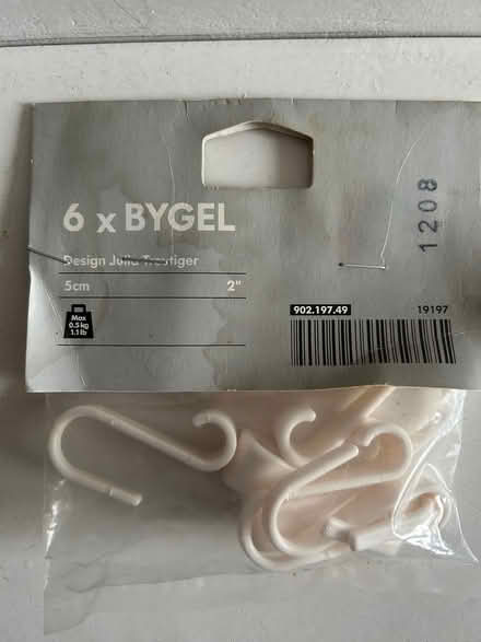 Photo of free Kitchen rail hooks (Iffley Road OX4) #1