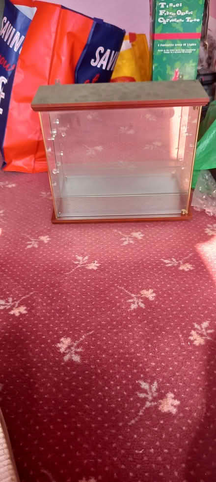Photo of free Small glass display cabinet (Edmonton N13) #1
