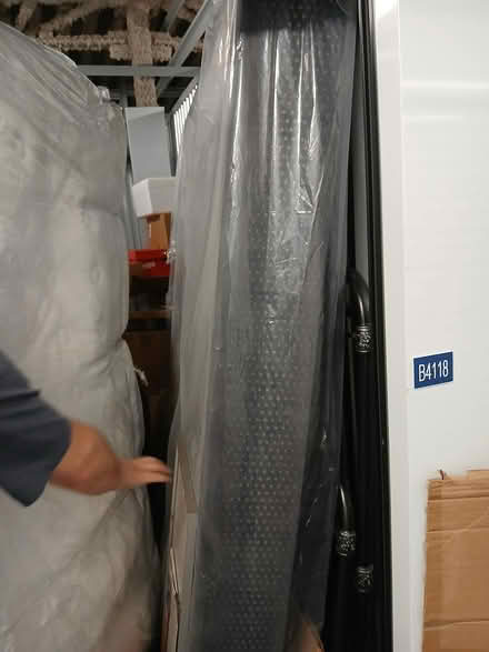 Photo of free Queen mattress & box spring (3705 N Lincoln Ave.) #3
