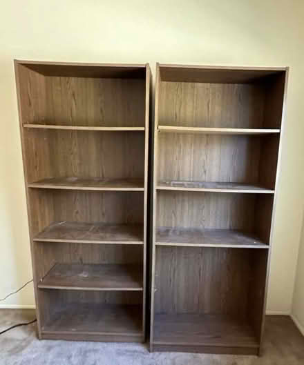 Photo of free Tall Wood Shelves (Moss Beach, CA) #1