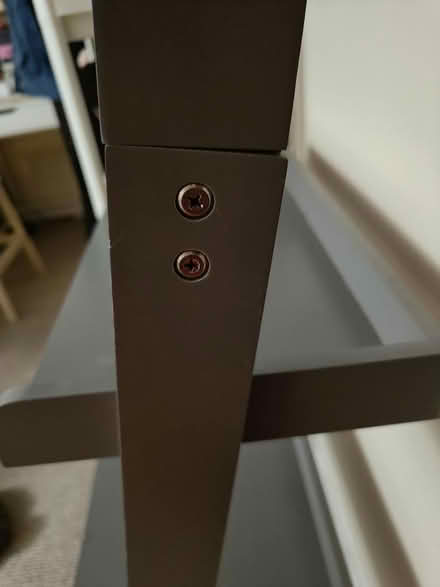 Photo of free Grey ladder shelf (SE18 Royal Herbert Hospital) #1