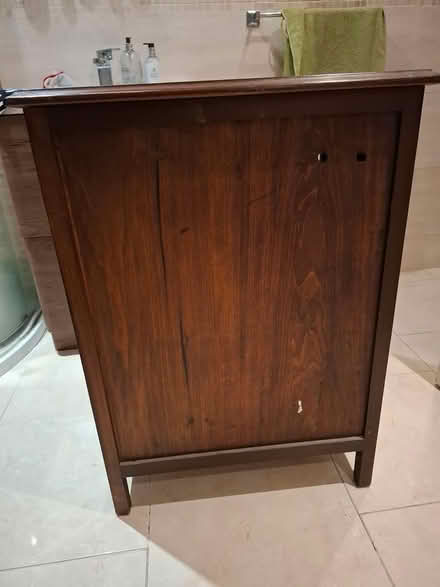 Photo of free Dark wooden cupboard (Foxrock) #3