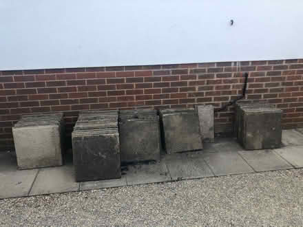 Photo of free 52 concrete slabs 45cmx45cm (Kt227ht) #1