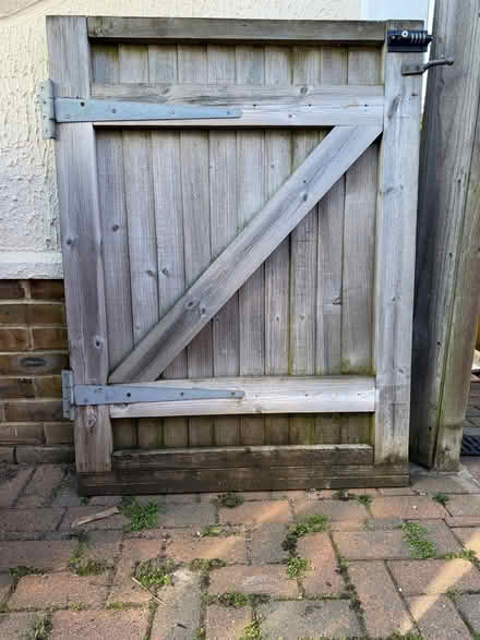 Photo of free Small heavy wooden gate (Hellingly BN27) #2