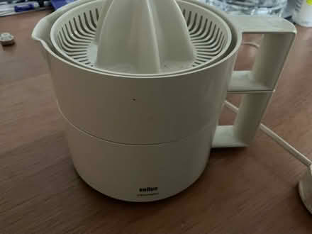 Photo of free Braun electric juicer (E14) #1