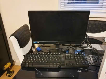 Photo of free Monitor and Keyboard (Hounslow) #1