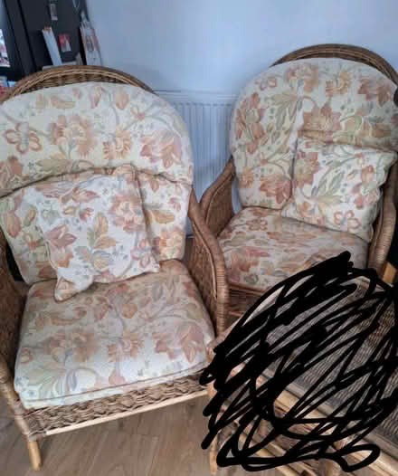 Photo of free Conservatory chairs (Manor Top S12) #1
