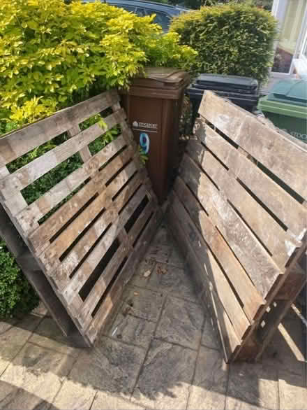 Photo of free Wooden pallets (Cheadle Hulme) #2