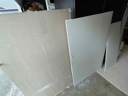 Photo of free Three pieces of drywall (Woodside Plaza) #1