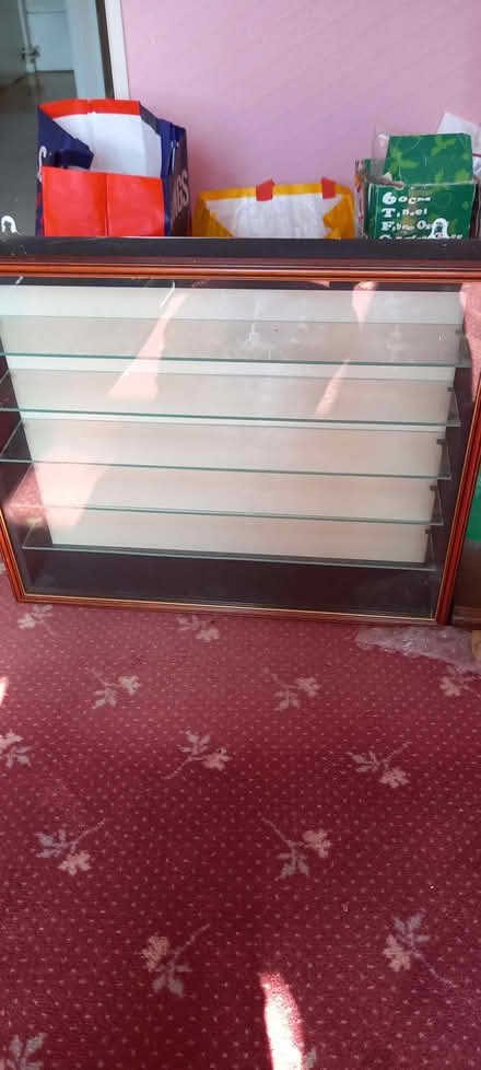 Photo of free Glass display cabinets (Edmonton N13) #1