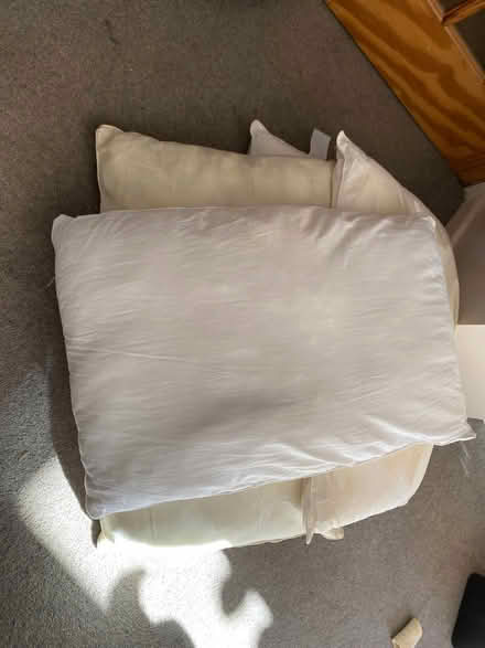 Photo of free 4 old pillows (Brickhill MK41) #1