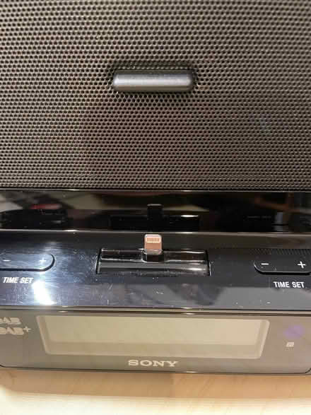 Photo of free Sony DAB clock/radio + iPhone port (GU5 Gomshall) #2