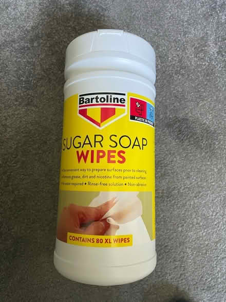 Photo of free Bartoline sugar soap wipes x 80 (Birmingham Stirchley B30) #1