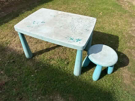 Photo of free IKEA children’s table and chair (Potters Bar EN6) #1
